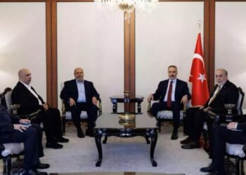 Hakan Fidan Hamas Heyeti ile görüştü