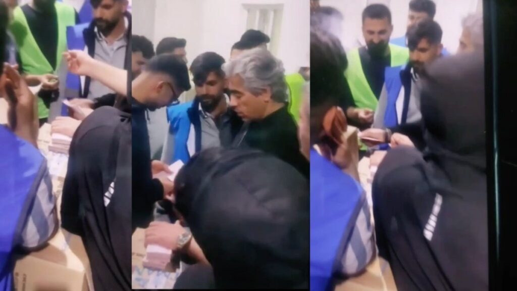 Kayyım müdürünün ‘para’ dağıttığı görüntüler için Bakanlığa çağrı