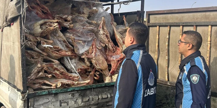 Mide Bulandıran Görüntü... Kasadan Kilolarca Bozuk Et Çıktı!