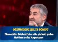 Gözündeki ışıltı söndü: Nureddin Nebati’nin aile şirketi şube üstüne şube kapatıyor