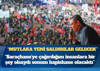 Özgür Özel, “Mutlaka yeni saldırılar gelecek” dedi: Saraçhane’ye çağırdığım insanlara bir şey olsaydı sonum hapishane olacaktı