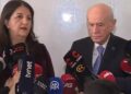 Pervin Buldan: Barış Yasası olmalı  Devlet Bahçeli: Pervin hanımın her cümlesine imzamı atarım