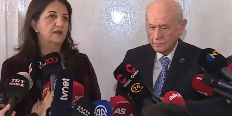 Pervin Buldan: Barış Yasası olmalı Devlet Bahçeli: Pervin hanımın her cümlesine imzamı atarım
