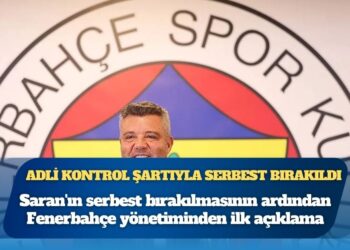 Sadettin Saran adli kontrol şartıyla serbest bırakıldı