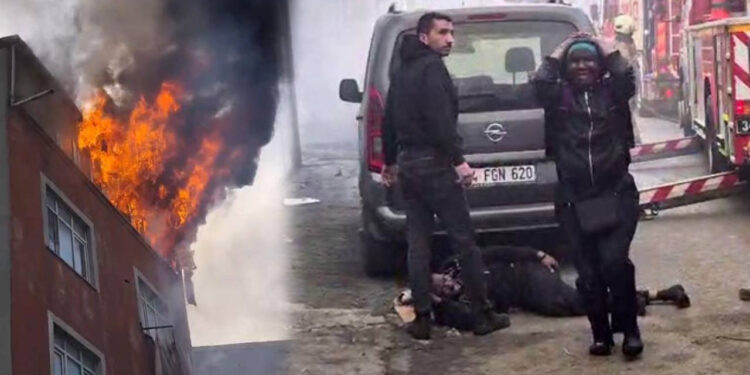 Sultangazi'de Can Pazarı! Alevlerin Arasından Atladı