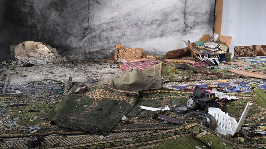 Suriye'de Camiye Bombalı Saldırı: Çok Sayıda Ölü ve Yaralı Var