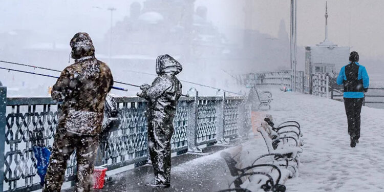 Valilik Saat Verip Uyardı! İstanbul'un 19 İlçesine Kar Geliyor