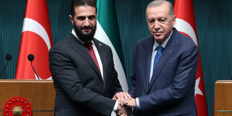 Yaptırımların Kaldırılması Sonrası İlk Açıklama: Suriye Lideri Şara'dan Cumhurbaşkanı Erdoğan'a Teşekkür