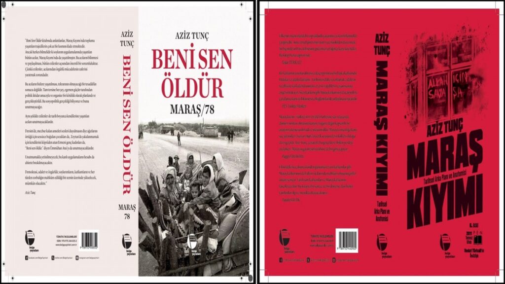 Yazar Tunç’un Mereş katliamını konu alan kitapları yeniden basıldı