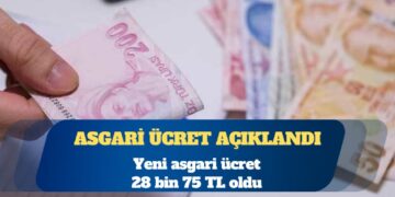 Yeni asgari ücret belli oldu
