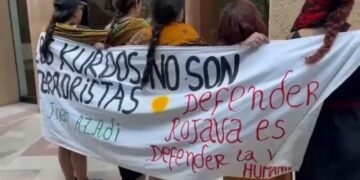 HDK’nin Rojava çağrısına Şilili kadınlar yanıt verdi