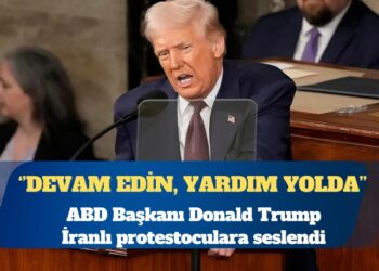 ABD Başkanı Donald Trump İranlı protestoculara seslendi: Devam edin, yardım yolda