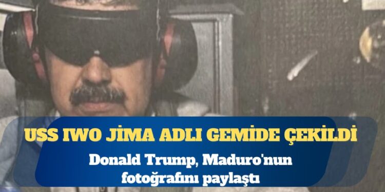 ABD Başkanı Donald Trump,  Maduro’nun fotoğrafını paylaştı