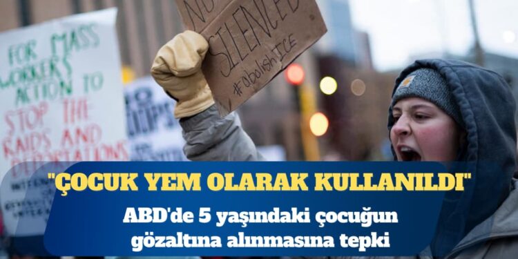 ABD’de 5 yaşındaki çocuğun gözaltına alınmasına tepki