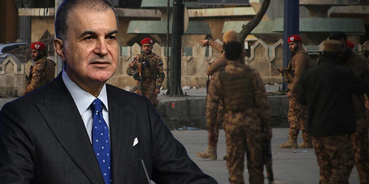 AK Parti Sözcüsü Ömer Çelik'ten Suriye Mesajı! 'Terörsüz Türkiye Hedefini Akamete Uğratma Girişimi Engellenmiştir'