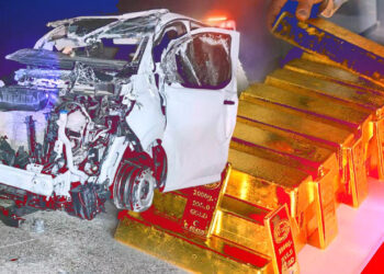 Altın Yüklü Zırhlı Araç Takla Attı: Kilolarca Altın Buhar Oldu