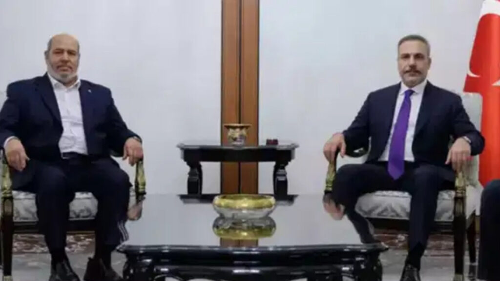 Bakan Fidan, Hamas Heyetini Ağırladı