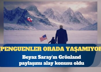 Beyaz Saray’ın Grönland paylaşımı alay konusu oldu: Grönland Antarktika’yı mı ilhak etti?