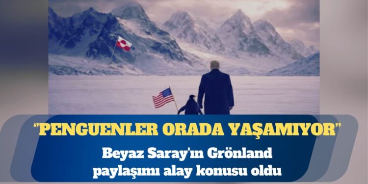 Beyaz Saray’ın Grönland paylaşımı alay konusu oldu: Grönland Antarktika’yı mı ilhak etti?