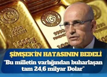 Mehmet Şimşek’in hatasının bedeli 24,6 milyar dolar