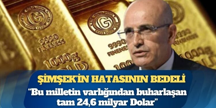 Mehmet Şimşek’in hatasının bedeli 24,6 milyar dolar