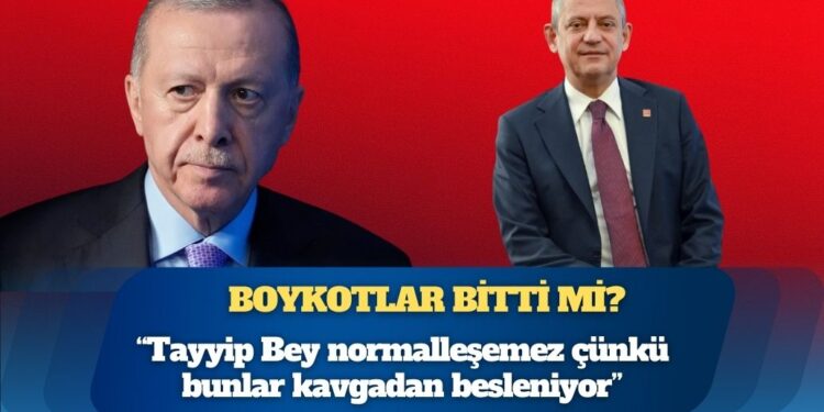 CHP lideri Özel: Tayyip Bey normalleşemez çünkü bunlar kavgadan besleniyor