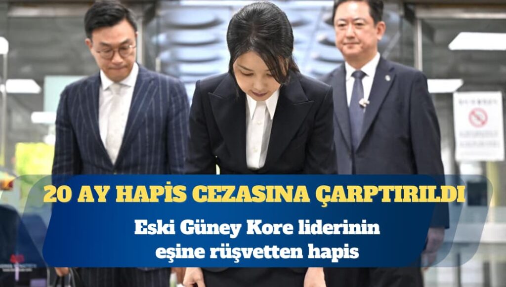 Eski Güney Kore liderinin eşine rüşvetten hapis