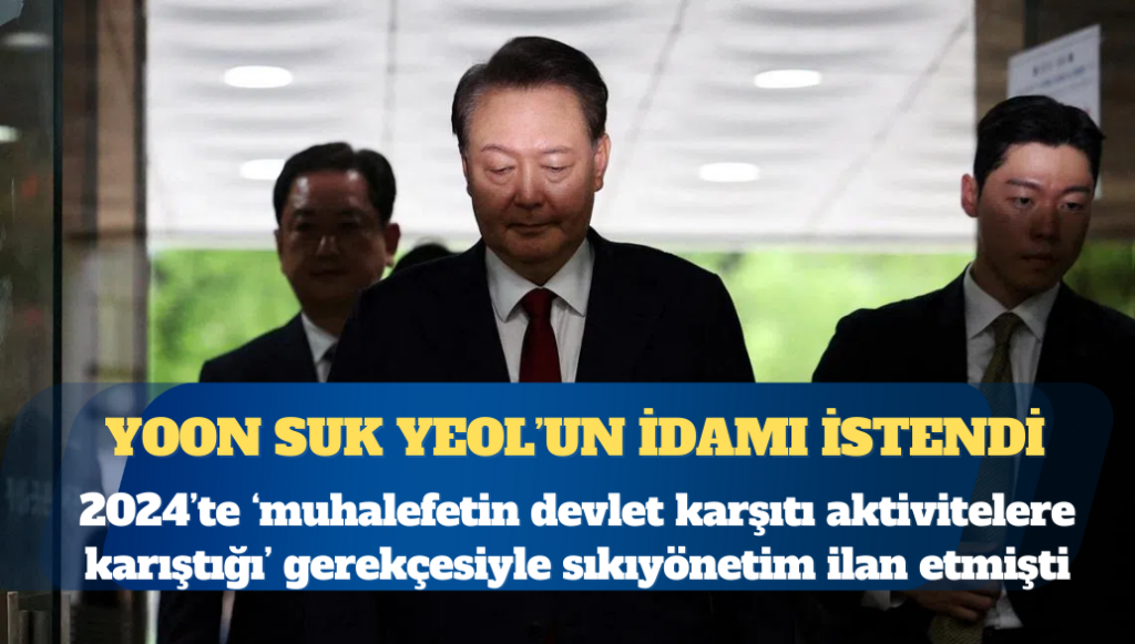 Eski Güney Kore liderinin idamı istendi