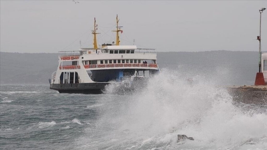 Güney Marmara’da Feribot Seferlerine Olumsuz Hava Engeli