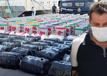 İspanya'da Yakalanan 10 Ton Kokaine Türkiye'de 10 Kelepçe