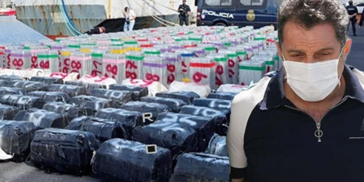 İspanya'da Yakalanan 10 Ton Kokaine Türkiye'de 10 Kelepçe