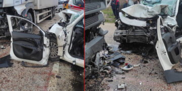 Isparta'da Feci Kaza! Otomobil, Park Halindeki TIR'a Çarptı: 2 Ölü, 1 Yaralı