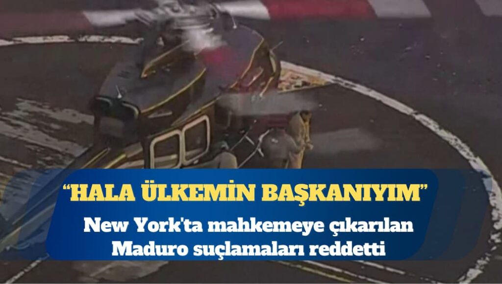 Maduro suçlamaları reddetti: Hala ülkemin başkanıyım