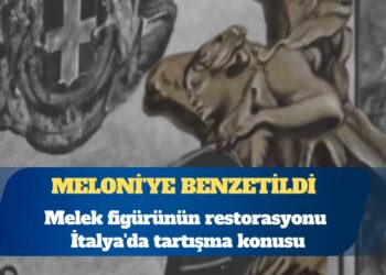 Meloni’ye benzetildi: Melek figürünün restorasyonu İtalya’da tartışma konusu