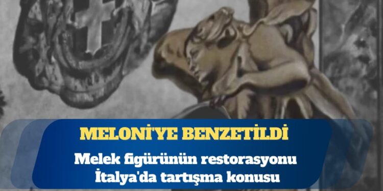 Meloni’ye benzetildi: Melek figürünün restorasyonu İtalya’da tartışma konusu