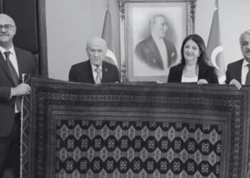 Öcalan, Bahçeli’ye “Barış ve Demokrasi Kilimi“ hediye etti