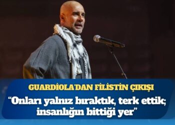 Pep Guardiola’dan Filistin çıkışı: Onları yalnız bıraktık, terk ettik