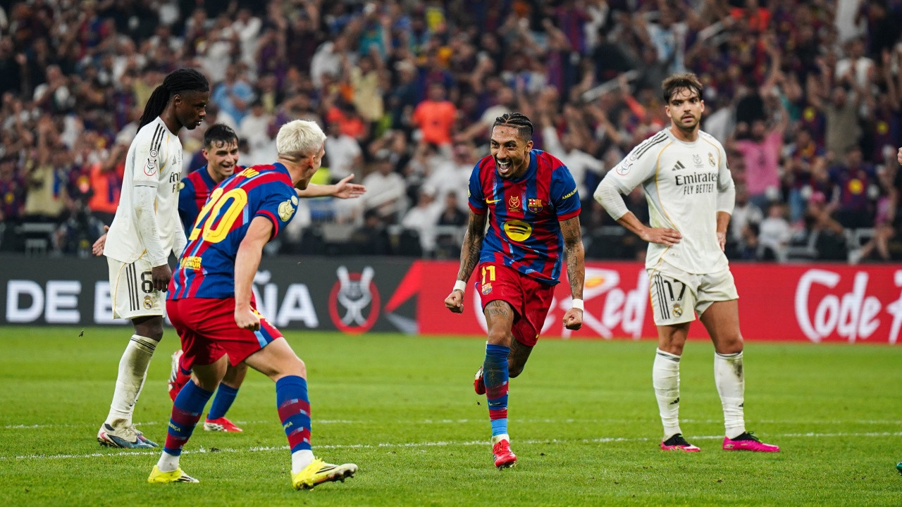 Raphinha Yıldızlaştı, Barcelona Kupaya Uzandı