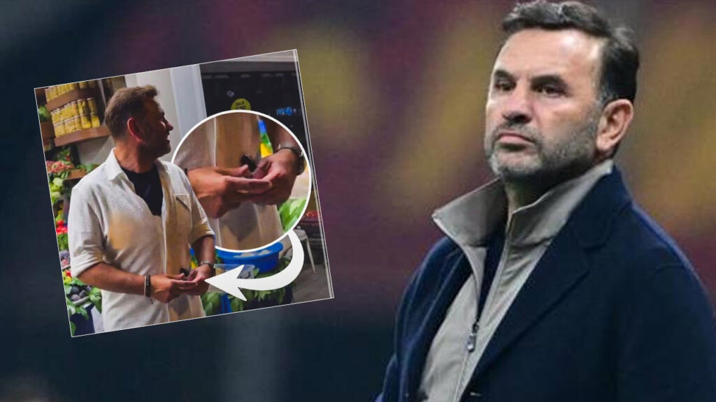 Sosyal Medyada Gündem Olan Manav Görüntülerine Okan Buruk’tan Yanıt