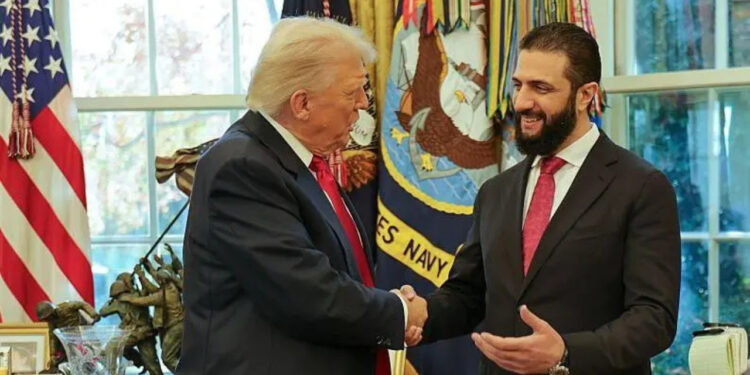 Suriye Cephesinde Sıcak Gelişme: Trump, Şara'yla Görüştü