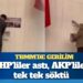 TBMM’de gerilim: CHP’liler astı, AKP’liler tek tek söktü