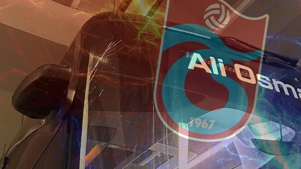 Trabzonspor Takım Otobüsüne Saldırı!
