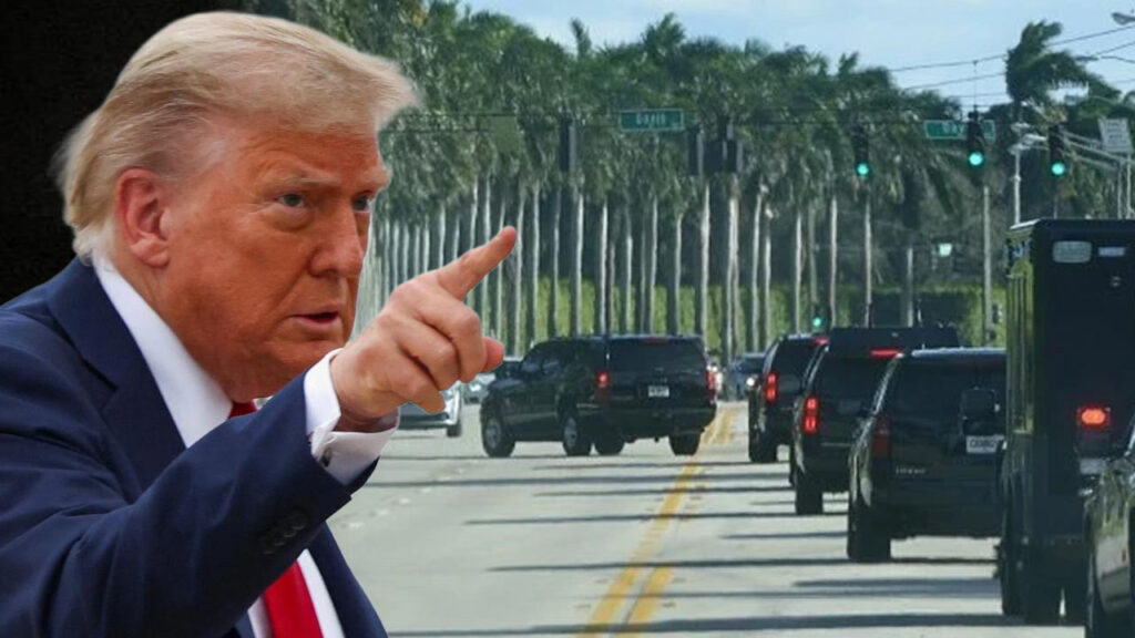 Trump'ın Konvoyuna Saldırı Alarmı! Beyaz Saray Önlemi Artırdı