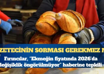 Türkiye Fırıncılar Federasyonu Başkanı Halil İbrahim Balcı: ‘Ekmeğe 2026 sonuna kadar zam yok’ demedik