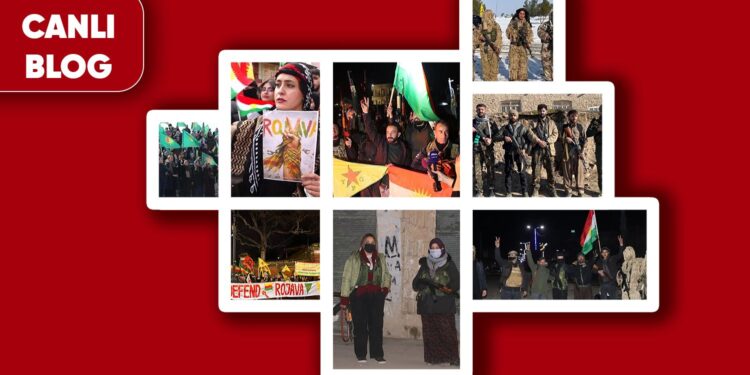 Kobanê’de insani kriz derinleşiyor, koridor açılsın: Dünya Rojava’ya ses oluyor | Canlı Blog