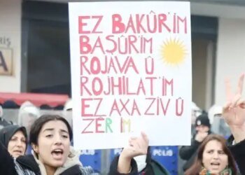 İstanbul’daki yurttaşlar: Rojava Kürt halkının simgesidir