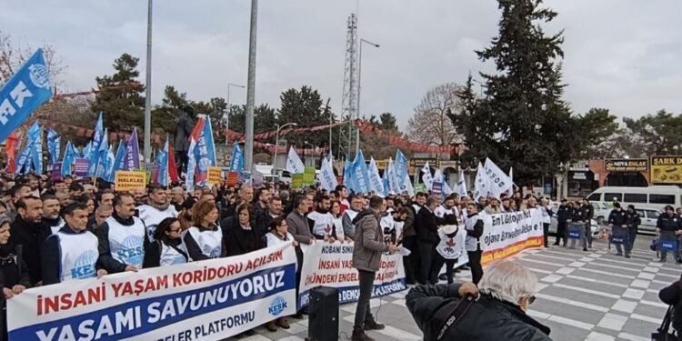 Pirsûs’tan seslendiler: Mürşitpınar Sınır Kapısı açılsın