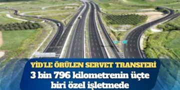 YİD’le örülen otoyol ağı: 3 bin 796 kilometrenin üçte biri özel işletmede