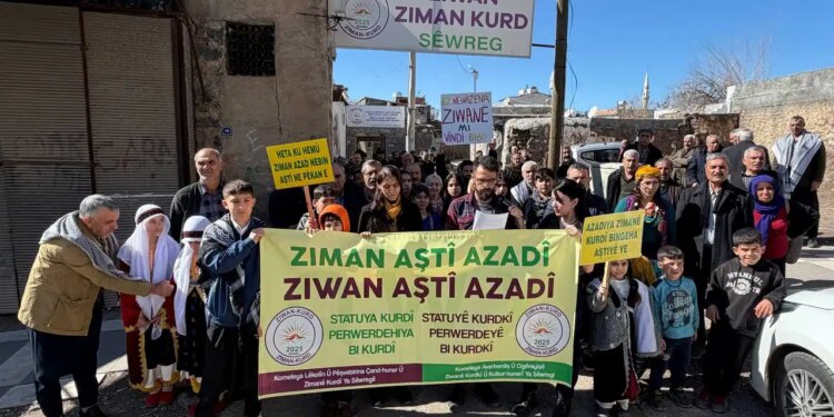 Birçok kentte Anadil Günü etkinliği: Anadilde eğitim olmalı, Kürtçe’ye statü tanınmalı