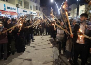 Êlih’teki meşaleli yürüyüşe çağrı: Komployu boşa çıkaralım